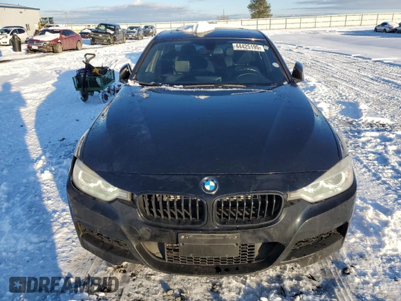 2013 BMW 3 Series 335i xDrive with VIN WBA3B9G58DNP39653, listed as a Copart auction lot 44425195 with 113,858 mi miles and Salvage title. Bid and sale history available at DreamBid. Image 5.