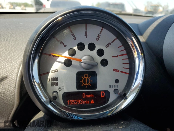 2012 MINI Countryman S with VIN WMWZC3C55CWL81446, listed as a Copart auction lot 53487695 with 155,293 mi miles and Clean Title. Bid and sale history available at DreamBid. Image 9.