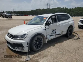 2021 Volkswagen Tiguan SE with VIN 3VV3B7AX7MM130227, listed as a Copart auction lot 63086575 with 80,135 mi miles and Salvage title. Bid and sale history available at DreamBid. Image 1.
