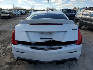 2018 Cadillac ATS-V with VIN 1G6AL1RY8J0162943, listed as a Copart auction lot 79599824 with Not Provided miles and Salvage Title. Bid and sale history available at carsss.com. Image 6.