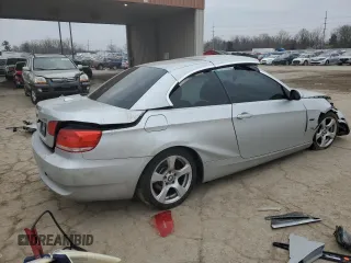 2008 BMW 3 Series 328i with VIN WBAWR33548P153165, listed as a Copart auction lot 44899565 with 58,874 mi miles and Salvage Title. Bid and sale history available at carsss.com. Image 3.