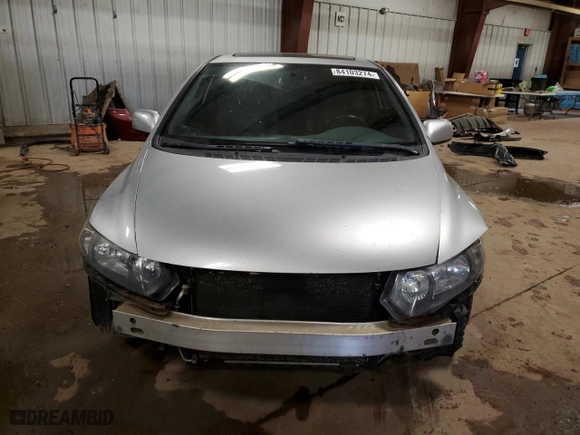 2010 Honda Civic Cpe EX-L with VIN 2HGFG1B92AH515961, listed as a Copart auction lot 84103274 with 136,194 mi miles and Salvage Title. Bid and sale history available at carsss.com. Image 5.