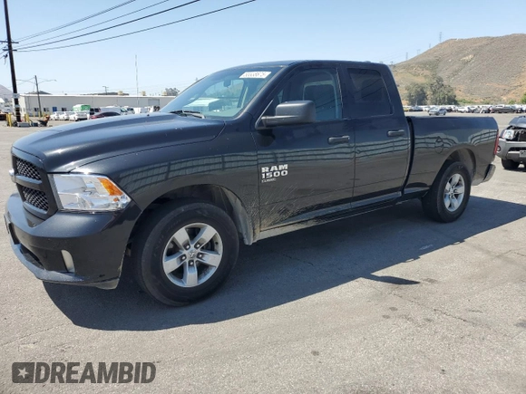 2019 Ram 1500 Tradesman with VIN 1C6RR6FG8KS555619, listed as a Copart auction lot 55538675 with 204,157 mi miles and Salvage title. Bid and sale history available at DreamBid. Image 1.