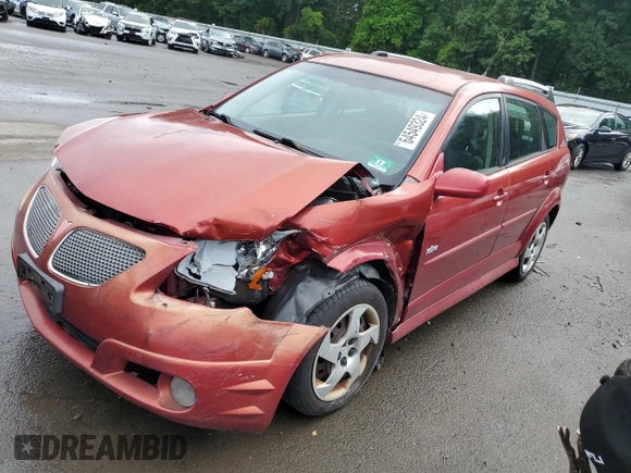2008 Pontiac Vibe with VIN 5Y2SL658X8Z421684, listed as a Copart auction lot 64549324 with 243,125 mi miles and Salvage Title. Bid and sale history available at DreamBid. Image 1.