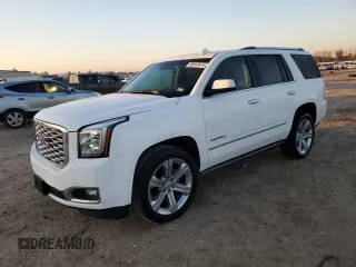 2019 GMC Yukon Denali with VIN 1GKS1CKJ6KR122376, listed as a Copart auction lot 85943414 with 90,614 mi miles and Salvage Title. Bid and sale history available at carsss.com. Image 1.