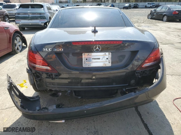 2020 Mercedes-Benz SLC with VIN WDDPK3JA1LF167573, listed as a Copart auction lot 52116765 with 0 mi miles and Salvage Title. Bid and sale history available at carsss.com. Image 6.
