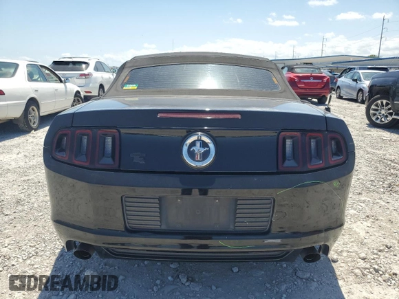 2014 Ford Mustang V6 with VIN 1ZVBP8EM3E5311296, listed as a Copart auction lot 54646495 with 171,277 mi miles and Salvage Title. Bid and sale history available at carsss.com. Image 6.