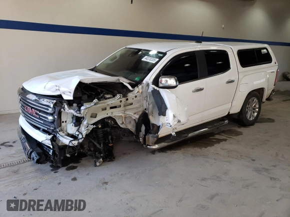 2017 GMC Canyon 4WD SLT with VIN 1GTP6DE12H1250996, listed as a Copart auction lot 44370305 with 93,935 mi miles and Salvage Title. Bid and sale history available at carsss.com. Image 1.