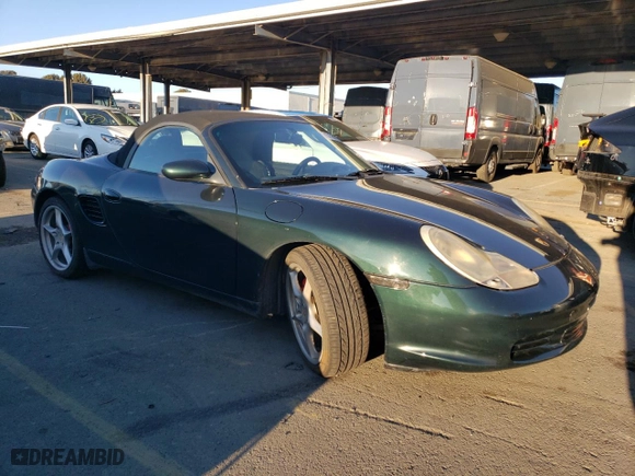2003 Porsche Boxster S with VIN WP0CB29863U661346, listed as a Copart auction lot 83256454 with 162,714 mi miles and Clean Title. Bid and sale history available at carsss.com. Image 4.