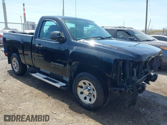 2013 Chevrolet Silverado 1500 Work Truck with VIN 1GCNCPEX0DZ305351, listed as a IAAI auction lot 42010938 with 37,775 mi miles and . Bid and sale history available at DreamBid. Image 1.