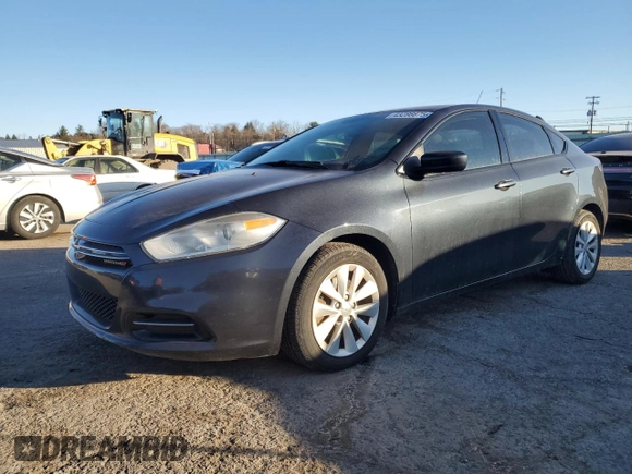 2014 Dodge Dart Aero with VIN 1C3CDFDH4ED907682, listed as a Copart auction lot 43286675 with 132,834 mi miles and Clean Title. Bid and sale history available at carsss.com. Image 1.