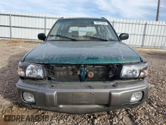 1999 Subaru Forester S with VIN JF1SF6550XH706594, listed as a Copart auction lot 76917554 with 215,297 mi miles and Clean Title. Bid and sale history available at carsss.com. Image 5.