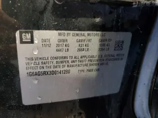 2013 Cadillac ATS z VIN 1G6AG5RX3D0141280, wystawiony jako Copart lot #60154705 z przebiegiem 123 640 mil mil oraz Szkoda całkowita • Salvage title. Historia ofert i sprzedaży dostępna na DreamBid. Obrazek 12.