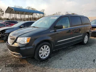 2015 Chrysler Town & Country Touring with VIN 2C4RC1BG0FR610896, listed as a Copart auction lot 50349825 with 92,584 mi miles and Salvage Title. Bid and sale history available at carsss.com. Image 1.