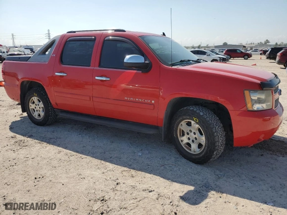 2008 Chevrolet Avalanche LTZ with VIN 3GNFK123X8G181138, listed as a Copart auction lot 70577774 with 135,290 mi miles and Salvage Title. Bid and sale history available at carsss.com. Image 4.