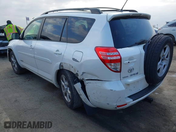 2010 Toyota RAV4 Ltd with VIN 2T3DK4DV7AW019523, listed as a IAAI auction lot 41462175 with 164,923 mi miles. Bid and sale history available at carsss.com. Image 3.