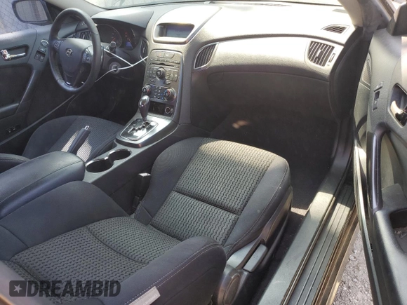 2011 Hyundai Genesis Coupe with VIN KMHHT6KD3BU044983, listed as a Copart auction lot 59171945 with 117,334 mi miles and Salvage title. Bid and sale history available at DreamBid. Image 8.