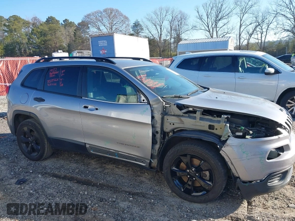 2017 Jeep Cherokee Sport with VIN 1C4PJLAB4HW603099, listed as a IAAI auction lot 41663602 with 150,662 mi miles. Bid and sale history available at carsss.com. Image 14.
