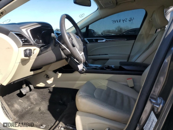 2015 Ford Fusion Energi SE Luxury with VIN 3FA6P0PU7FR251160, listed as a Copart auction lot 46348145 with NaN miles and Salvage Title. Bid and sale history available at carsss.com. Image 7.