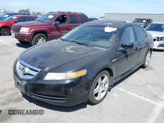 2004 Acura TL with VIN 19UUA662X4A005122, listed as a IAAI auction lot 42100078 with 174,742 mi miles. Bid and sale history available at carsss.com. Image 6.