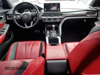 2024 Acura Integra w/A-Spec Package with VIN 19UDE4H32RA009848, listed as a Copart auction lot 58320455 with 10,695 mi miles and Salvage title. Bid and sale history available at DreamBid. Image 8.