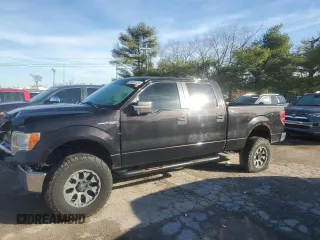 2013 Ford F-150 XL with VIN 1FTFW1EF6DFA63196, listed as a Copart auction lot 84936154 with 261,546 mi miles and Salvage Title. Bid and sale history available at carsss.com. Image 1.