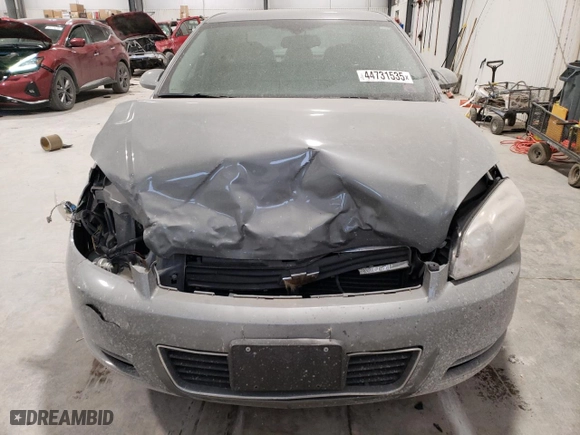 2007 Chevrolet Impala 3.5L LT with VIN 2G1WT58K879166229, listed as a Copart auction lot 44731535 with 0 mi miles and Salvage Title. Bid and sale history available at carsss.com. Image 5.