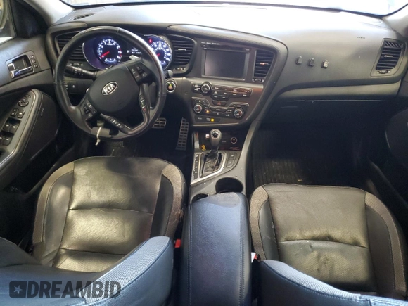2013 Kia Optima SX with VIN 5XXGR4A62DG207203, listed as a Copart auction lot 64867465 with 111,817 mi miles and Clean title. Bid and sale history available at DreamBid. Image 8.