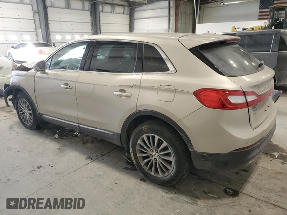 2017 Lincoln MKX Select with VIN 2LMPJ8KR7HBL41248, listed as a Copart auction lot 45666975 with 67,573 mi miles and Salvage Title. Bid and sale history available at carsss.com. Image 2.