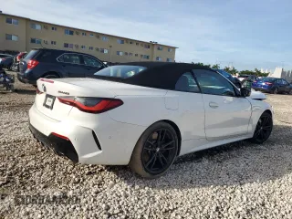 2024 BMW 4 Series M440i with VIN WBA53AT01RCN16715, listed as a Copart auction lot 75427644 with 6,597 mi miles and Salvage Title. Bid and sale history available at carsss.com. Image 3.