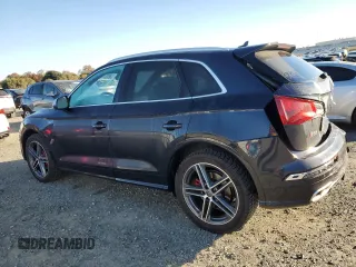2018 Audi SQ5 Premium Plus with VIN WA1A4AFY5J2044507, listed as a Copart auction lot 83238274 with 46,801 mi miles and Salvage Title. Bid and sale history available at DreamBid. Image 2.
