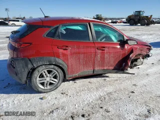 2021 Hyundai Kona SE with VIN KM8K12AA9MU614919, listed as a Copart auction lot 45550725 with 20,994 mi miles and Salvage Title. Bid and sale history available at carsss.com. Image 3.