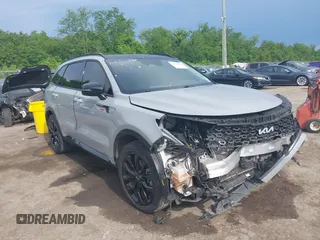 2022 Kia Sorento SX with VIN 5XYRK4LF1NG148278, listed as a IAAI auction lot 42159854 with 28,935 mi miles and . Bid and sale history available at DreamBid. Image 1.