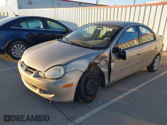 2002 Dodge Neon SE with VIN 1B3ES46C22D642547, listed as a IAAI auction lot 41378287 with Not Provided miles and . Bid and sale history available at carsss.com. Image 16.