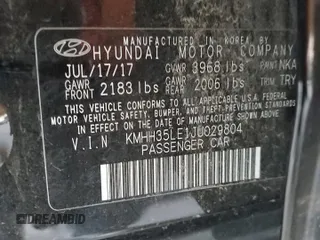 2018 Hyundai Elantra GT with VIN KMHH35LE1JU029804, listed as a Copart auction lot 79774954 with 74,868 mi miles and Salvage Title. Bid and sale history available at carsss.com. Image 12.