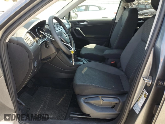 2021 Volkswagen Tiguan S with VIN 3VV0B7AX8MM010519, listed as a Copart auction lot 59809805 with 53,595 mi miles and Salvage title. Bid and sale history available at DreamBid. Image 7.