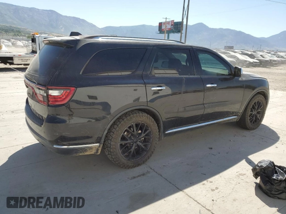 2014 Dodge Durango SXT with VIN 1C4RDHAG2EC970427, listed as a Copart auction lot 60995635 with 159,143 mi miles and Clean title. Bid and sale history available at DreamBid. Image 3.