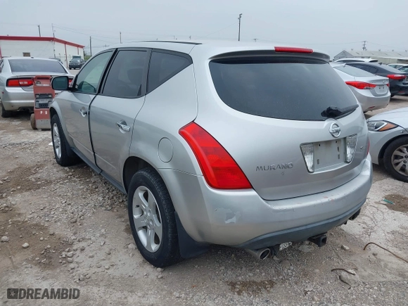 2004 Nissan Murano SE with VIN JN8AZ08W54W313099, listed as a IAAI auction lot 41502593 with 174,063 mi miles. Bid and sale history available at carsss.com. Image 3.