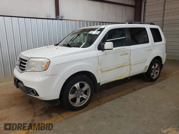2014 Honda Pilot EX-L with VIN 5FNYF3H57EB008172, listed as a Copart auction lot 51570815 with 160,396 mi miles and Salvage Title. Bid and sale history available at carsss.com. Image 1.