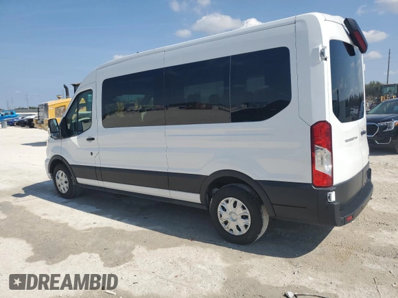 2021 Ford Transit Passenger XL with VIN 1FBAX2C8XMKA49587, listed as a Copart auction lot 43830515 with 78,815 mi miles and Clean Title. Bid and sale history available at DreamBid. Image 2.