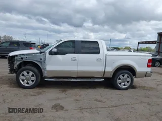 2008 Ford F-150 XLT with VIN 1FTPW14518KC75790, listed as a IAAI auction lot 41915721 with 214,995 mi miles. Bid and sale history available at carsss.com. Image 15.