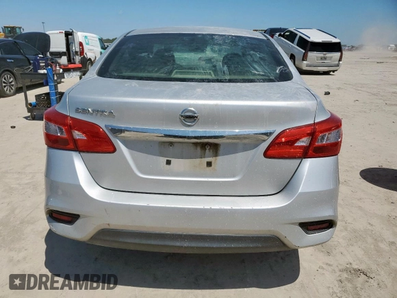 2017 Nissan Sentra SR with VIN 3N1AB7AP2HY380420, listed as a Copart auction lot 61296205 with 126,404 mi miles and Salvage title. Bid and sale history available at DreamBid. Image 6.