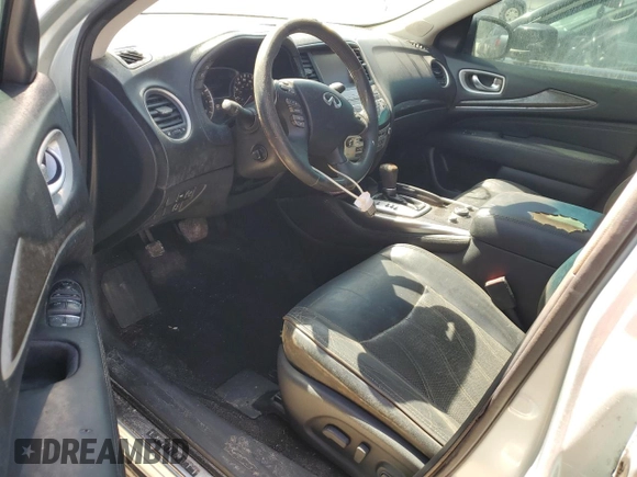 2013 Infiniti JX35 with VIN 5N1AL0MN5DC328953, listed as a Copart auction lot 76002694 with 170,006 mi miles and Salvage Title. Bid and sale history available at carsss.com. Image 8.