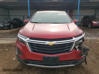2024 Chevrolet Equinox LT with VIN 3GNAXUEG4RL113227, listed as a Copart auction lot 45338235 with 18,787 mi miles and Salvage Title. Bid and sale history available at carsss.com. Image 5.