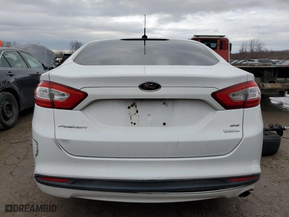 2013 Ford Fusion SE with VIN 3FA6P0HR4DR263595, listed as a Copart auction lot 43348975 with 139,548 mi miles and Salvage Title. Bid and sale history available at carsss.com. Image 6.