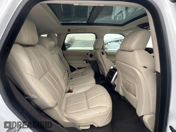 2017 Land Rover Range Rover Sport HSE with VIN SALWR2FK2HA131451, listed as a Copart auction lot 85452134 with 123,839 mi miles and Salvage Title. Bid and sale history available at carsss.com. Image 6.