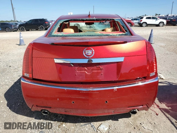 2008 Cadillac CTS RWD w/1SB with VIN 1G6DV57V380174628, listed as a Copart auction lot 73052094 with 0 mi miles and Salvage Title. Bid and sale history available at carsss.com. Image 6.