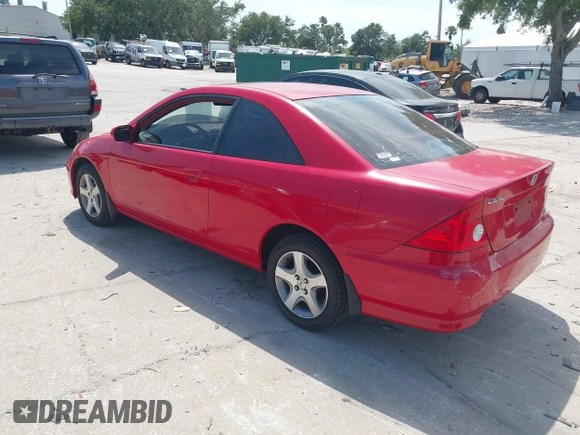 2004 Honda Civic EX with VIN 1HGEM22944L019061, listed as a IAAI auction lot 42377523 with 227,349 mi miles and . Bid and sale history available at DreamBid. Image 3.