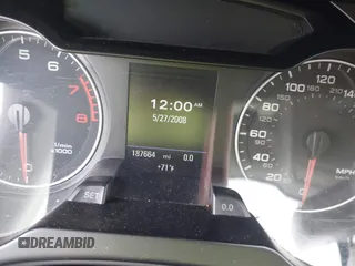 2009 Audi A4 z VIN WAUCF78K09N051490, wystawiony jako IAAI lot #41512592 z przebiegiem 187 664 mil mil oraz . Historia ofert i sprzedaży dostępna na DreamBid. Obrazek 7.