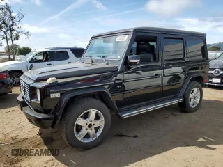 2003 Mercedes-Benz G with VIN WDCYR49E23X135498, listed as a Copart auction lot 53326085 with 173,667 mi miles and Salvage Title. Bid and sale history available at carsss.com. Image 1.